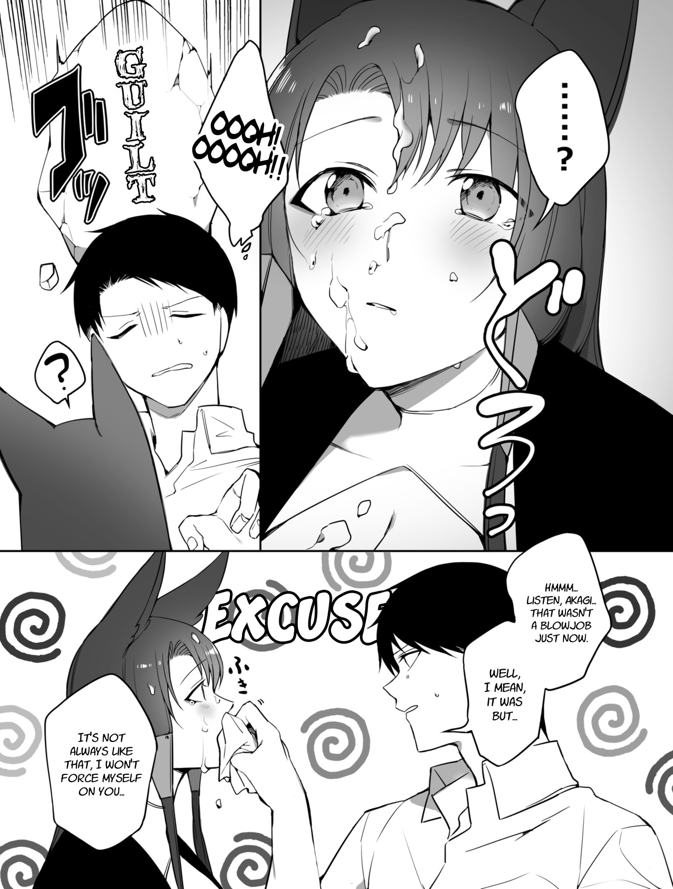 Hentai Manga Comic-Let Akagi Suck Your Dick-Read-17